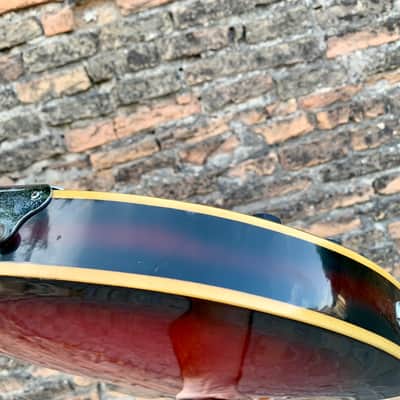 Eko Barracuda Bass Vintage 60s Made in Italy Red Sunburst image 9