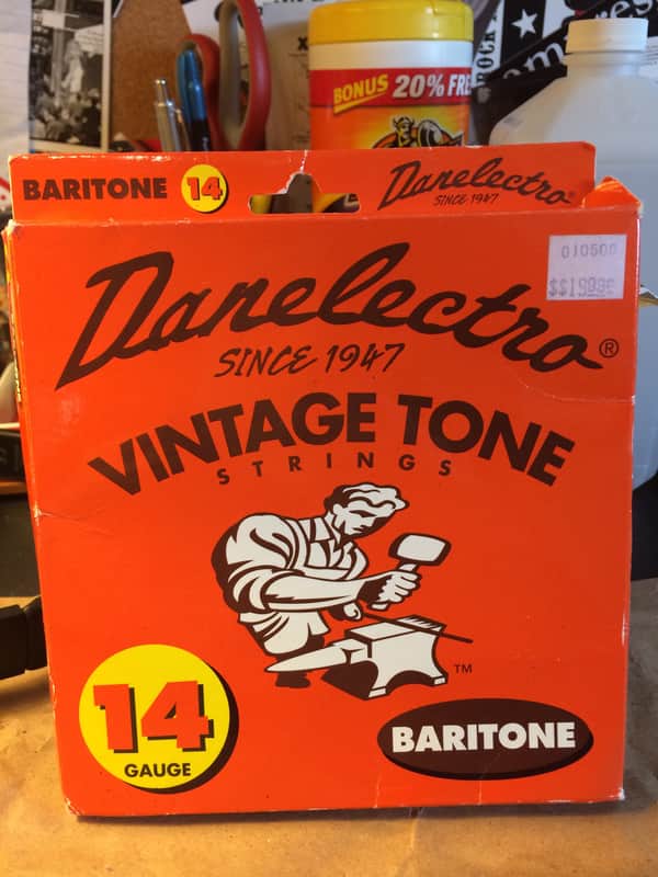 Danelectro Baritone Strings 14 Gauge image 1