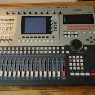 Yamaha AW4416 Professional Audio Workstation 16-Track Digital Recorder 2000s - Silver image 1