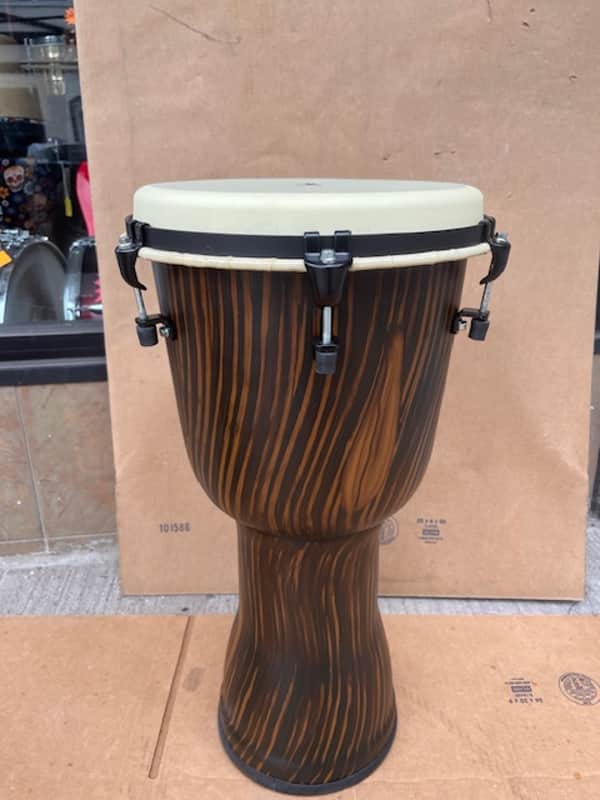 Pearl 12" Top tuned Djembe w/ Seamless Synthetic Shell - Artisan Straight Grain Limba image 1