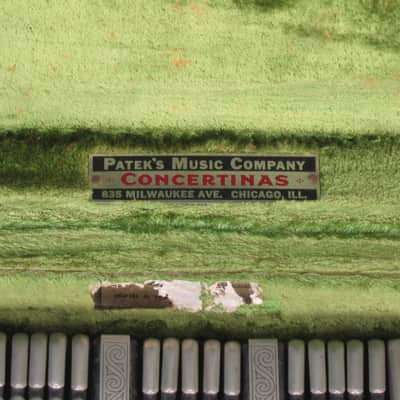 Patek 104 Key Triple Reed Bandoneon Chemnitzer Concertina, Key of C, Original Case, Overhauled image 22