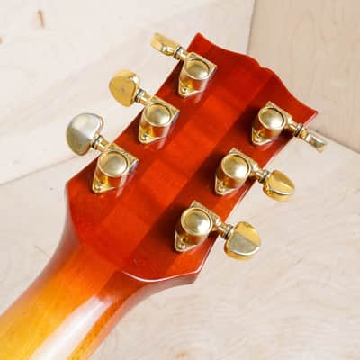 Greco EG-1000R MIJ 1975 Red Sunburst Maxon U-3000 Pickups Vintage Made In Japan w/ Hard Case image 8