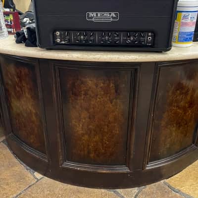 Mesa Boogie Triple Crown 50 Watt 3- Channel Head and Mesa 2x12 Vertical Cabinet - 2021 - Black image 2
