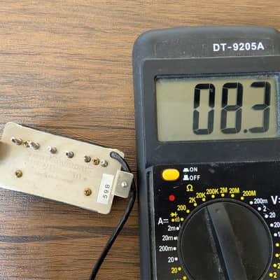 Vintage 1990s Seymour Duncan 59 B SH-1b Humbucker Bridge Pickup - Black image 4