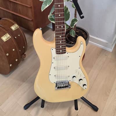 Fender Elite Stratocaster 1983 White CASE QUEEN! MDX TBX PREAMP FreeFlyte Tremolo Vintage 80s American USA Strat Guitar image 8