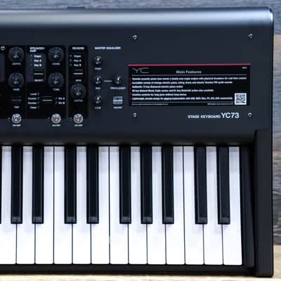 Yamaha YC73 Stage Keyboard VCM Organ, Piano, FM Synth 73-Key BHS Stage Keyboard image 1