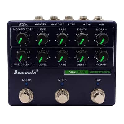 Demonfx RAVINE Reverb Delay Numerous Set Options Guitar Effect