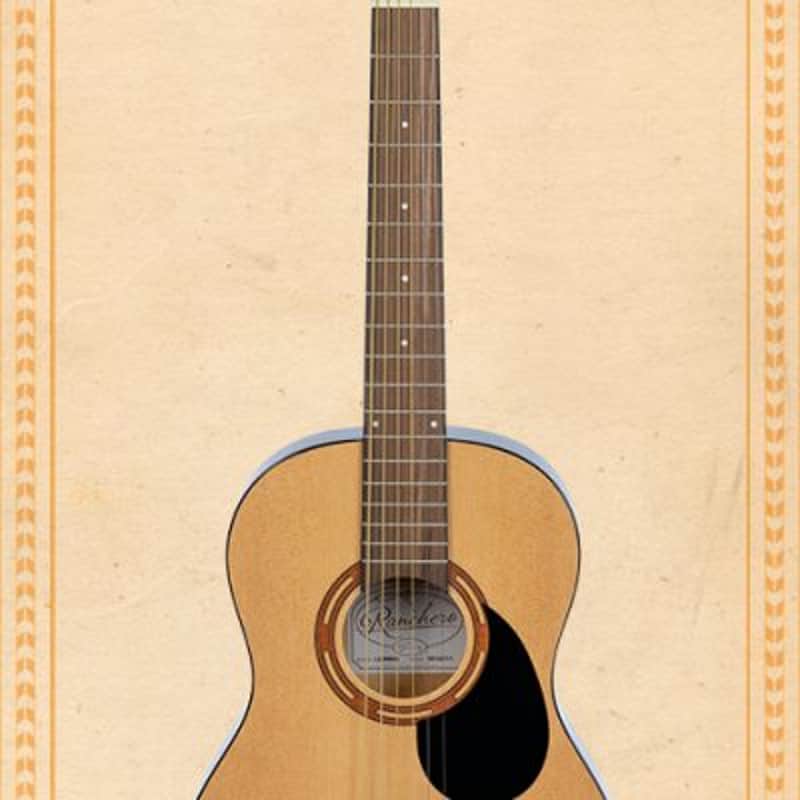 H. Jimenez LGR50S Ranchero Series 1/2 Size Steel String Guitar w/ Gig Bag