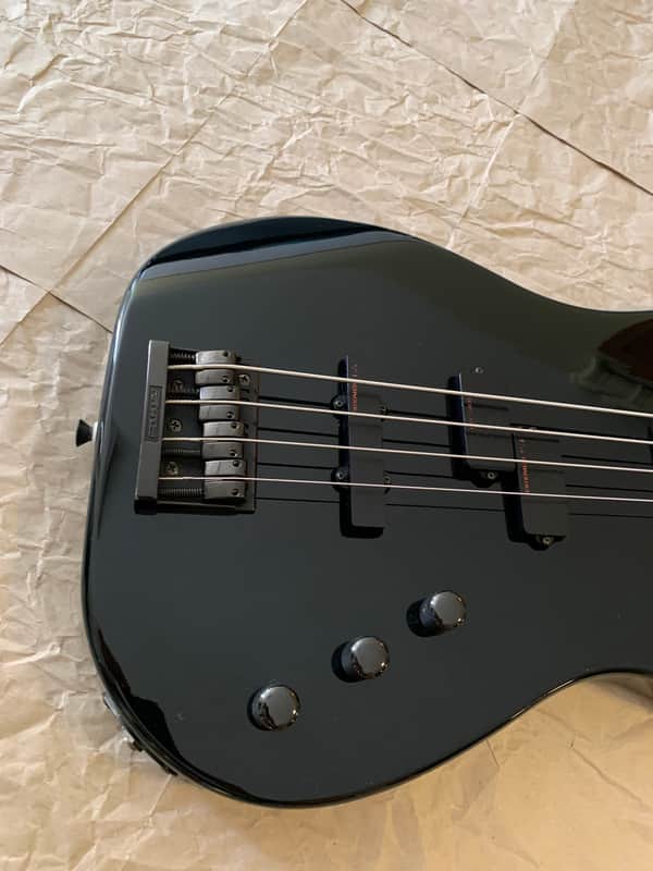 Fernandes PJ50 Bass 1980s Black electric rock bass Limited Edition