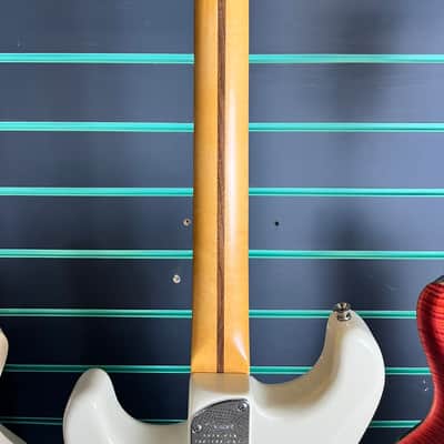 Fender American Professional II Stratocaster Olympic White 2021 Modified Electric image 9