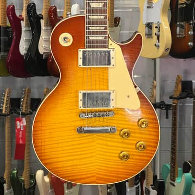 Gibson   Custom Shop R9 1959 Les Paul Diamond Anniversary Iced Tea image 1
