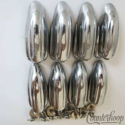 Slingerland 8x Sound Radio King Lugs Bass Drum Chrome Vintage 50s Nickel Screws image 2