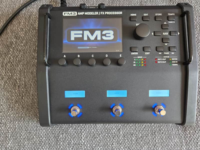 Fractal Audio FM3 Amp Modeler / FX Processor 2020 - 2022 - Black image 1