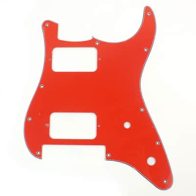 Replacment Guitar Pickguard for Charvel SO CAL , 4ply Red