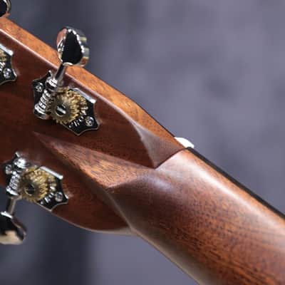 Martin O'ahu HG-28 Solid Flamed Hawaiian Koa HG-14 Fret Acoustic Guitar w/Bag image 18