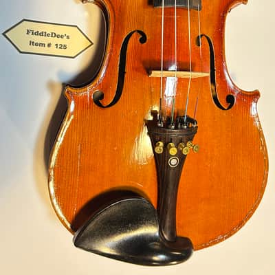 Vintage 4/4 violin - unlabeled - believed to be German - 1925-1930 image 1