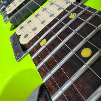 Ibanez S1XXV-FYE 25th Anniversary 2012 Fluorescent Yellow image 13