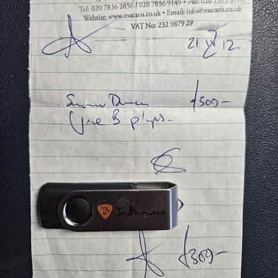 Seymour Duncan Limited Edition Joe Bonamassa Custom Shop 1959 Pickup Set Aged / Signed **As New** image 2