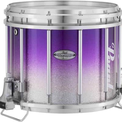 Pearl Championship Maple Varsity FFX Marching Snare Drum Fade Top Finish 14 x 12 in. Purple Silver #977 image 2