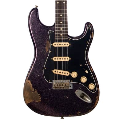 Fender Custom Shop MVP 1960 Stratocaster Ultimate Relic - Pink and Purple Stardust - Masterbuilt Andy Hicks - Dealer Select Master Vintage Player Series Electric Guitar - NEW! image 1