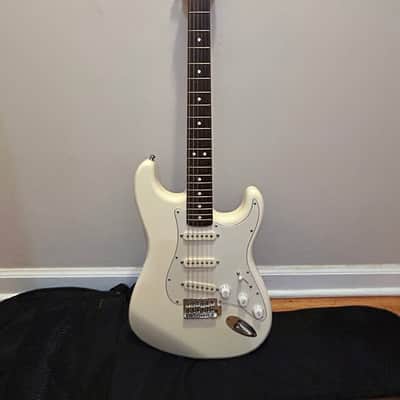 Fender Stratocaster MIM 60th Anniversary – Olympic White – 2006 – Vintage Noiseless Pickups image 1
