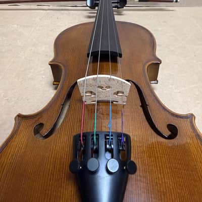 Cremona SV-175 1/2 Violin Outfit with Bow and Deluxe Hard Case (2007) image 7