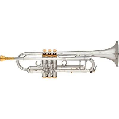 S.E. SHIRES Inspire Bb Performance Trumpet Silver plated Yellow Brass Bell image 1