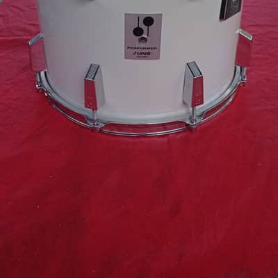 Rare 1990 Sonor Performer 14"x12" Tom - Late Poplar Edition (Made in Germany, White, Date Stamp 200) image 2