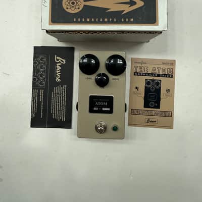 Browne Amplification The Atom Nashville Drive Overdrive Guitar Effect Pedal