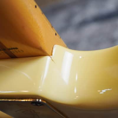 Fender Japan STR-135RK SWS Richie Kotzen Signature Stratocaster MIJ 1993-1994 See-Thru White Sunburst image 19