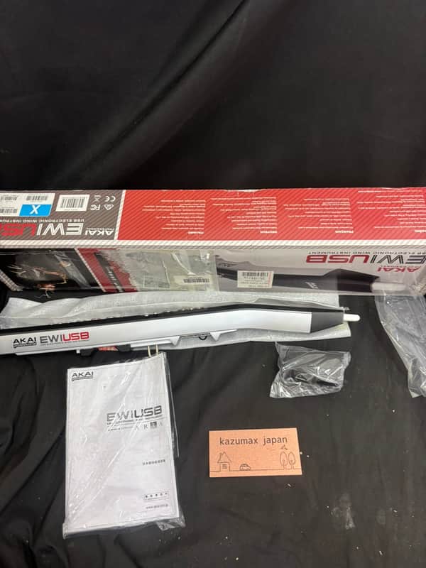 AKAI EWI USB Electronic Wind Instrument MIDI Controller With Case Tested image 1