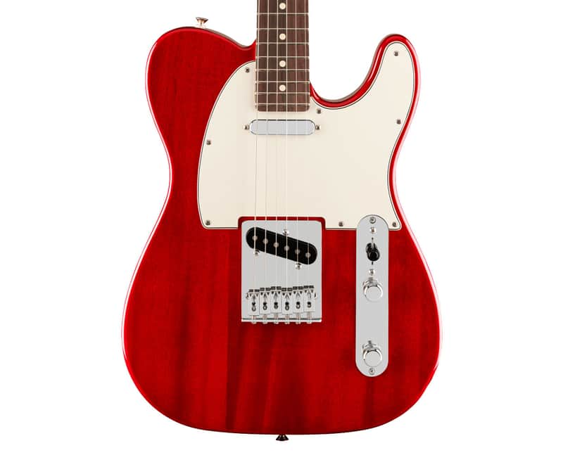 Used Fender Player II Telecaster - Transparent Cherry w/Rosewood FB image 1