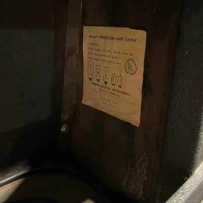 Fender Princeton 67-68 - Silverface Drip Edge image 8