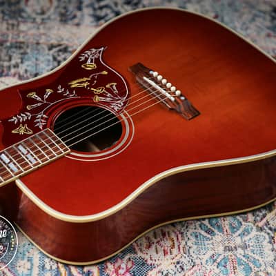 Gibson Custom 1960 Reissue Hummingbird Heritage Cherry Sunburst image 13