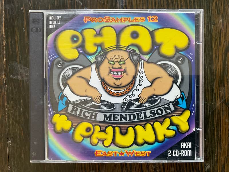 EastWest EW-074: ProSamples Vol.12 “Phat+Phunky” 1996 - CD-ROM image 1