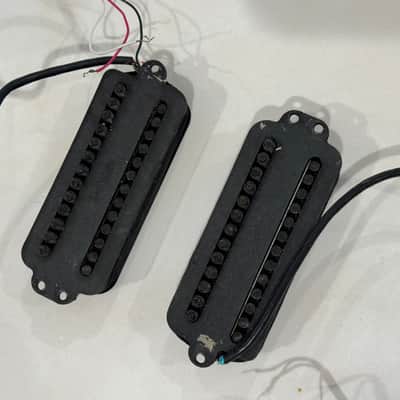 Carvin / Kiesel 7 string humbucker set 90s pickup Black image 5