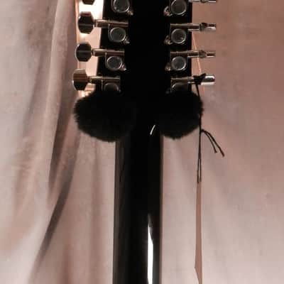Takamine GD30CE-12 BLK G30 Series 12-String Dreadnought Cutaway Acoustic/Electric Guitar 2010s - Gloss Black image 4