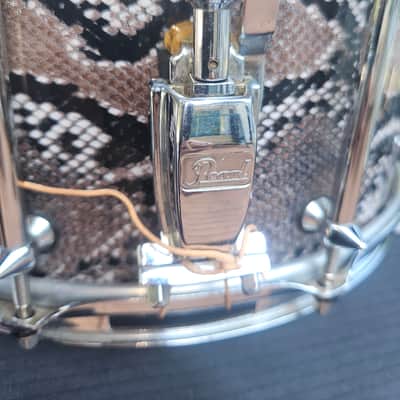 Pearl VP1480 14x8" Vinnie Paul Signature Maple Snare Drum 2010s - Snakeskin Graphic image 4