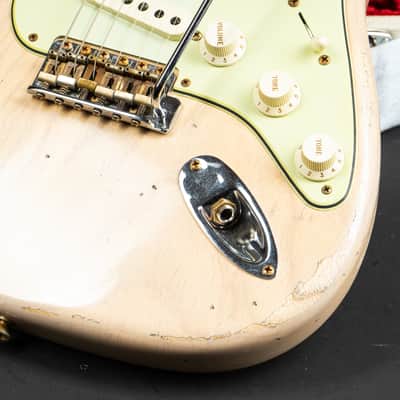Fender Custom Shop 1956 Stratocaster Heavy Relic - Super Faded Aged Dirty White Blond image 20