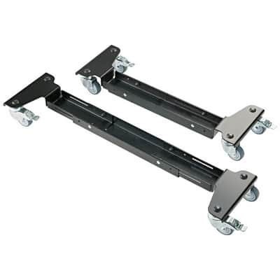 K&M 18806 -55 Rollschlitten für Keyboardständer schwarz image 1