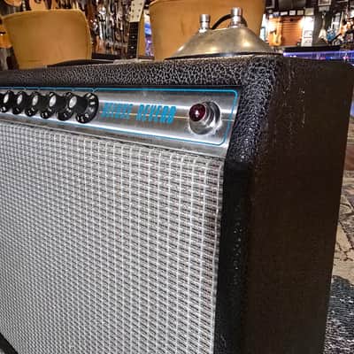 1974 Fender Silverface Deluxe Reverb Tube Combo Amp image 5