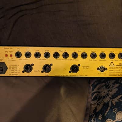 Eden Amplification Navigator Twin Triode World Class PreAmp 2000 - Gold image 2
