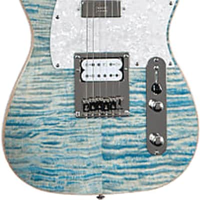 Michael Kelly MK55MFBMSO Mod Shop 55 Duncan Quilt Maple Top & Roasted Neck 6-String Electric Guitar image 3