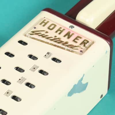 Hohner Guitaret rare vintage instrument made in 1965 + carrying case + cable (serviced & upgraded) image 6