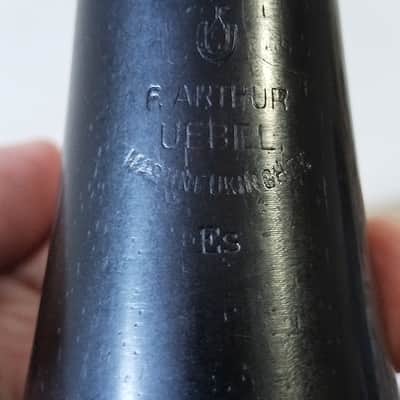 Clarinet F. A. Uebel Markneukirchen Es german sistem image 5