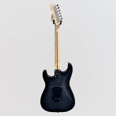 Fender Squier Affinity Series Stratocaster FMT HSS Electric Guitar - Black Burst image 10