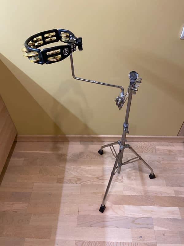 LP Tambourine with mount and stand Max height 108 cm image 1