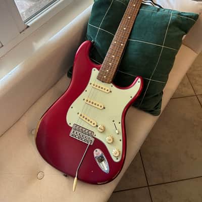 Fender Vintera Road Worn '60s Stratocaster 2026 - Present - Candy Apple Red (CME Exclusive) image 1