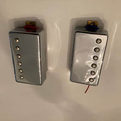Epiphone Humbucker Pickup Set Chrome image 1