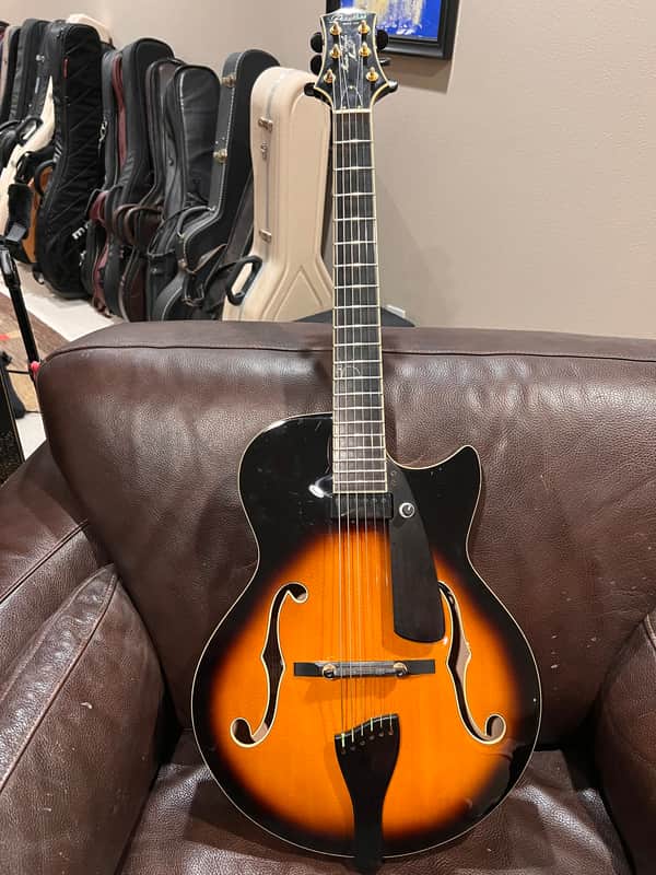 Peerless Martin Taylor Maestro 2018 - Sunburst, all carved,Archtop image 1